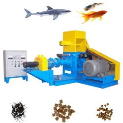 Commercial Floating Fish Feed Machine 40-50 Kg per hr, 7.5hp Motor